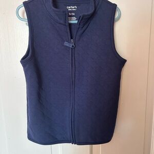 Carter's Deep Purple Quilted Vest